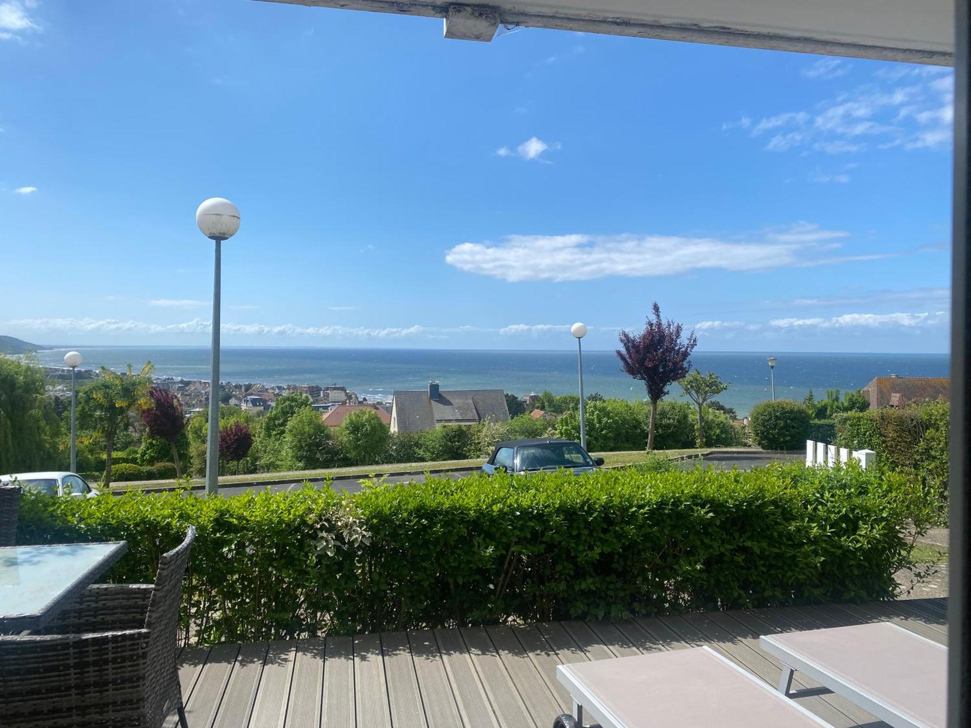 Superbe Vue Mer Panoramique F3 Блонвил-сюр-Мер Екстериор снимка